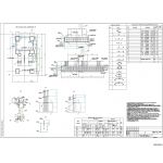 DWG - Архитектурно-строительные решения (АС) - Установка турбоагрегата и подключение генератора типа ТПС-6-2ЕУ3